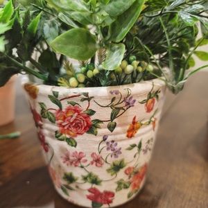 Beautiful Clay Flower Pot